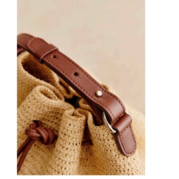 Sezane Tan Shoulder Bag - Picture 6 of 15